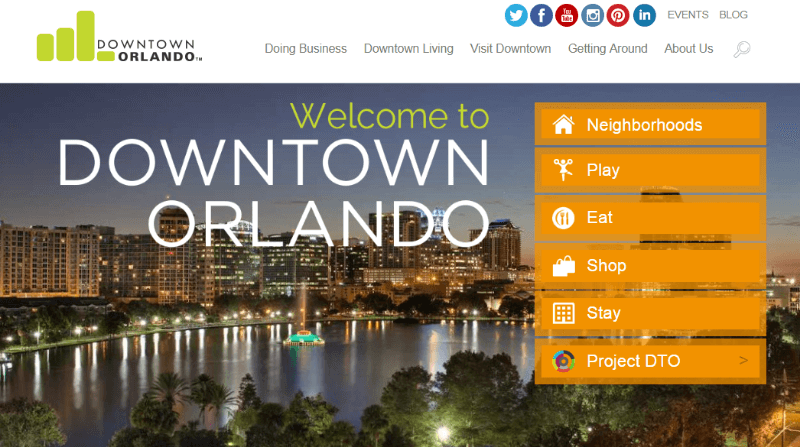 Downtown Orlando adds over 4000 subscribers a year using OptinMonster